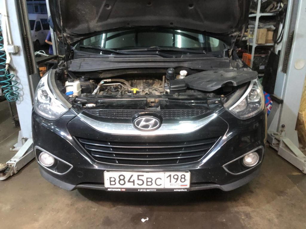 Ремонт Hyndai ix35 2015г