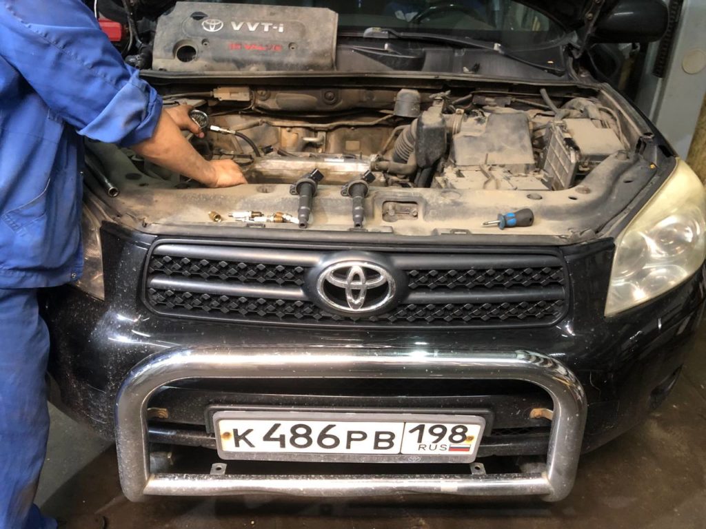 Ремонт Toyota Rav 4 2007г