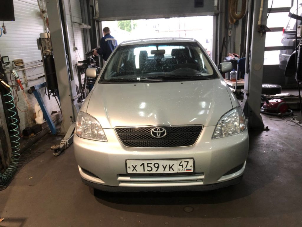 Ремонт Toyota corola 2004г