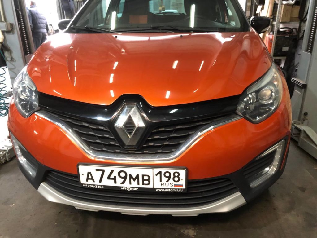 Ремонт Renault Kaptur 2017г